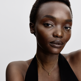 Pandora Organikus formájú kis szív shine nyaklánc - 364360C00-45