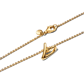 Pandora Organikus formájú kis szív shine nyaklánc - 364360C00-45