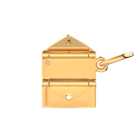 Pandora Gravírozható és nyitható levél shine függő charm - 764421C01