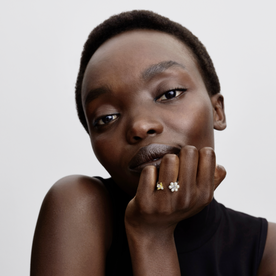 Pandora Bridgerton Méhecske és virág ezüst gyűrű - 164399C01-54