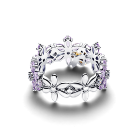 Pandora Bridgerton herbárium és méhecske ezüst gyűrű - 164395C01-58