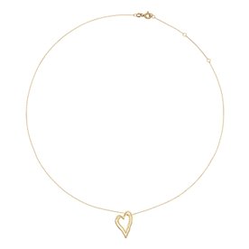 Jackie Gold Szerelem ünnep 14K arany nyaklánc - JKN25.555