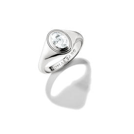 Thomas Sabo Ezüst gyűrű ovális cirkónia kővel - TR2523-051-14-54