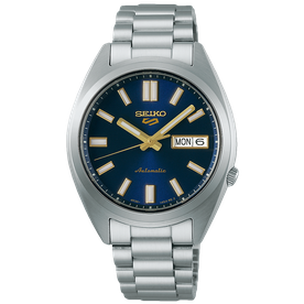Seiko 5 Sports SNX Vintage Gold Collection 'In Blazer Blue' férfi karóra - SRPL55K1 - SRPL55K1