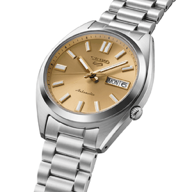 Seiko 5 Sports SNX Vintage Gold Collection 'In Gold Cufflinks' férfi karóra - SRPL59K1 - SRPL59K1