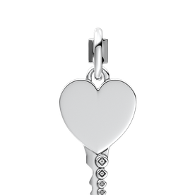 Pandora Gravírozható kulcs ezüst medál - 394353C01