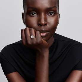 Pandora Cseresznye virág ezüst gyűrű - 194371C01-48 Pandora Cseresznye virág ezüst gyűrű - 194371C01-48