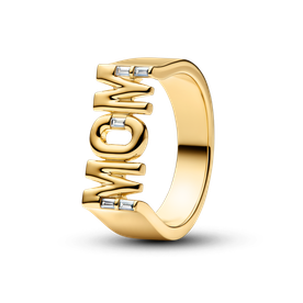 Pandora Mom feliratos shine gyűrű - 164460C01-48