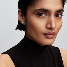 Pandora Szikrázó lóhere ezüst fülbevaló - 294500C01