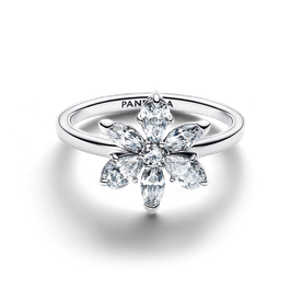 Pandora Szikrázó herbárium ezüst gyűrű - 193000C02-48