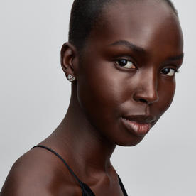 Pandora Összefonódó szív és pillangó ezüst fülbevaló - 294476C01