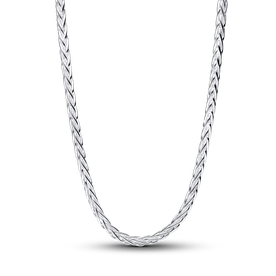 Pandora Pávé kapcsos Foxtail moments nyaklánc - 394463C01-45