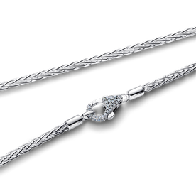 Pandora Pávé kapcsos Foxtail moments nyaklánc - 394463C01-45