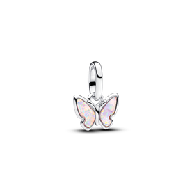 Pandora ME rózsaszín pillangó ezüst charm - 793825C01 Pandora ME rózsaszín pillangó ezüst charm - 793825C01