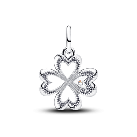 Pandora ME szív szirmú lóhere ezüst charm - 793034C01 Pandora ME szív szirmú lóhere ezüst charm - 793034C01