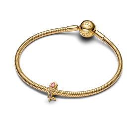 Pandora Shine tulipán áttört charm - 764555C01 Pandora Shine tulipán áttört charm - 764555C01