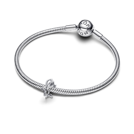 Pandora Ezüst tulipán áttört charm - 794488C00 Pandora Ezüst tulipán áttört charm - 794488C00