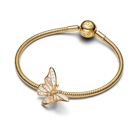 Pandora Nagy méretű áttört shine pillangó charm - 764487C01