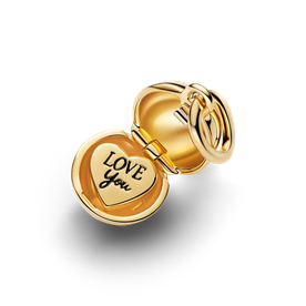 Pandora Nyitható gömb shine charm MOM felirattal - 764457C01