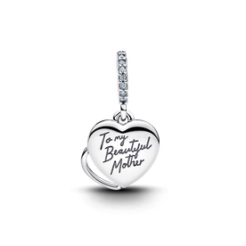 Pandora Gyönyörű anya dupla függő charm - 794456C01 Pandora Gyönyörű anya dupla függő charm - 794456C01