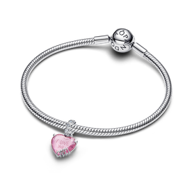Pandora Szeretlek anya függő ezüst charm - 794464C01 Pandora Szeretlek anya függő ezüst charm - 794464C01