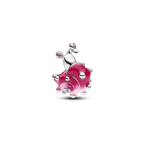 Pandora Rózsaszín csiga ezüst charm - 794553C01