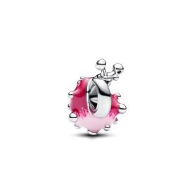 Pandora Rózsaszín csiga ezüst charm - 794553C01