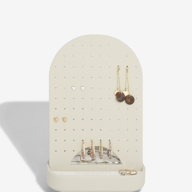 Stackers Lenvászon és drapp fülbevaló tartó - 76858