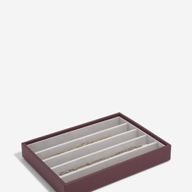 Stackers Bordó classic 5 fakkos ékszertálca - 76869 Stackers Bordó classic 5 fakkos ékszertálca - 76869