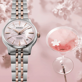 Seiko Presage Cocktail Time Sakura Aviation Limited Edition női karóra - SRPM06J1 - SRPM06J1