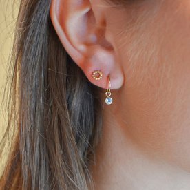 Jackie Gold Bubbly 14K arany fülbevaló - JKE20-060 Jackie Gold Bubbly 14K arany fülbevaló - JKE20-060