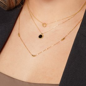 Jackie Gold Bubbly 14K arany nyaklánc - JKN24-060