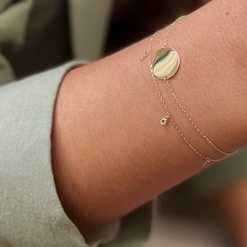 Jackie Gold Love 14K arany karkötő - JKB20-030