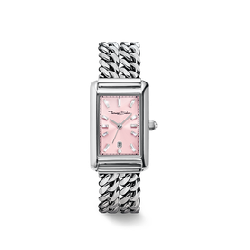 Thomas Sabo Bold elegance rózsaszín számlapos női óra - WA0454-201-204