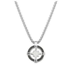 Nomination Manvision acél férfi nyaklánc iránytűvel - 133025-013
