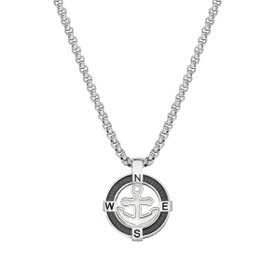 Nomination Manvision acél férfi nyaklánc horgonnyal - 133025-022