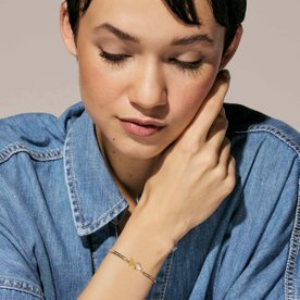 Nomination Millelucci bicolor állítható karkötő pillangóval és szívvel - 028021-010