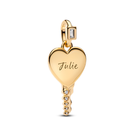 Pandora Gravírozható kulcs shine charm - 364353C01