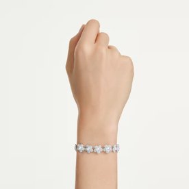 Swarovski Ariana Grande ezüst színű virágos karkötő - 5749182