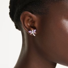 Swarovski Ariana Grande ezüst színű szitakötős fülbevaló - 5737371 Swarovski Ariana Grande ezüst színű szitakötős fülbevaló - 5737371