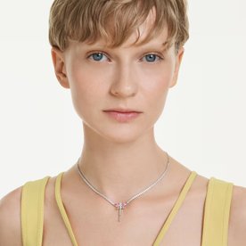 Swarovski Ariana Grande ezüst színű szitakötős  pávé nyaklánc - 5737425