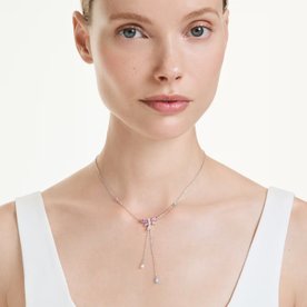 Swarovski Ariana Grande ezüst színű szitakötős Y nyaklánc - 5749183