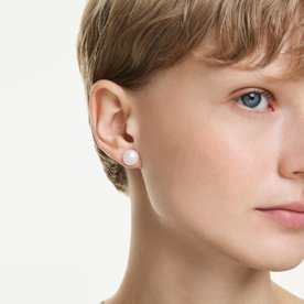 Swarovski Kristály gyöngy bedugós fülbevaló - 5747752