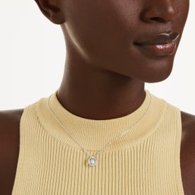 Swarovski Constella dancing stone ezüst színű nyaklánc - 5738247