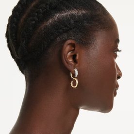 Swarovski Dextera S alakú bicolor fülbevaló - 5741796