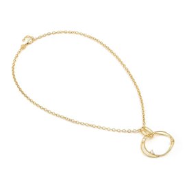 Nomination My rebel art aranyozott ezüst nyaklánc kör medállal - 242807-012