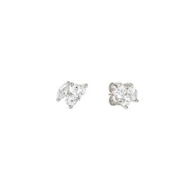 Nomination Colour wave ezüst kis fülbevaló cirkóniával - 149887-031