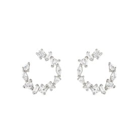 Nomination Colour wave ezüst karika fülbevaló - 149888-031