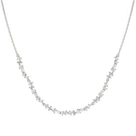 Nomination Colour wave ezüst nyaklánc cirkónia kövekkel - 149886-031