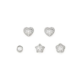 Nomination LifePoetry ezüst fülbevaló szett - 242709-001